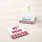 Ho Ho Ho Herz Sammlung. Getränkeuntersetzer (Rechte Seite)