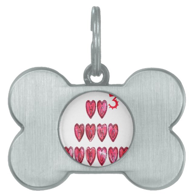 Ho Ho Ho Herz Sammlung. Tiermarke (Vorderseite)