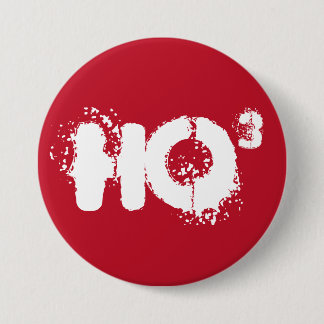 Ho Ho Ho "Ho to the 3rd Power" Weihnachten Weihnac Button