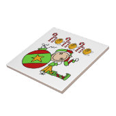 Ho Ho Ho Holiday Elf Fliese (Seite)