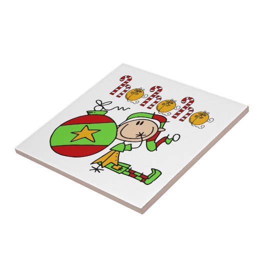 Ho Ho Ho Holiday Elf Fliese (Seite)