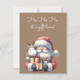 🎅 🎁 Ho Ho Ho, It's Gift Time! 🎁 Einladung
