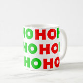 HO HO HO KAFFEETASSE (VorderseiteRechts)