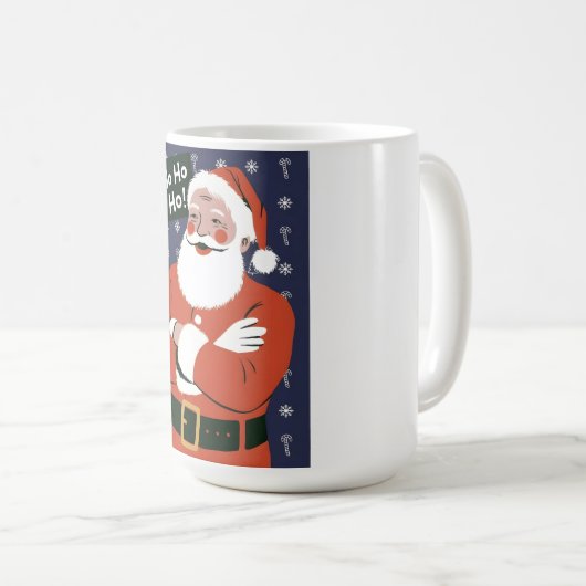 Ho Ho Ho Kaffeetasse (VorderseiteRechts)
