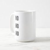 Ho Ho Ho Kaffeetasse (Vorderseite Links)