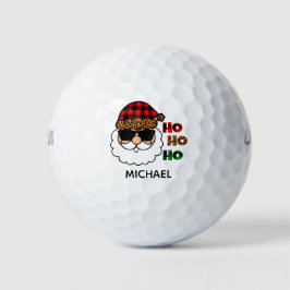 Ho Ho Ho Kariert Cool Weihnachten Weihnachten Pers Golfball