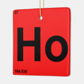 Ho Ho Ho Keramikornament (Links)