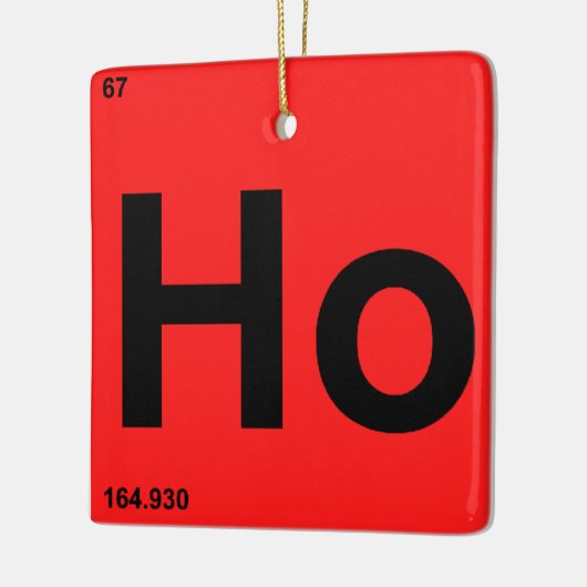 Ho Ho Ho Keramikornament (Links)