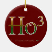 Ho ho ho? keramikornament (Hinten)