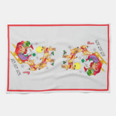 Ho Ho Ho! Kitchen Towels Geschirrtuch (Horizontal)