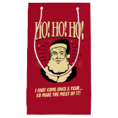 Ho! Ho! Ho! Kleine Geschenktüte (Vorderseite)