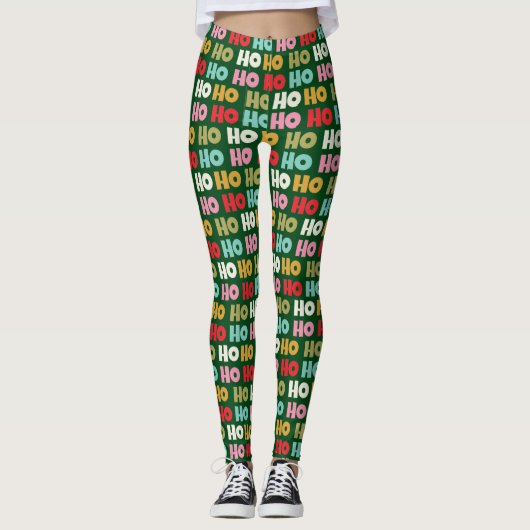 Ho Ho Ho Leggings (Vorderseite)