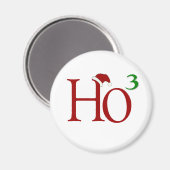Ho Ho Ho Magnet (Vorderseite/Rückseite)
