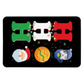 HO HO HO MAGNET (Horizontal)
