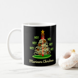 Ho! Ho! Ho! Marinara Christmas Pasta Tree Kaffeetasse