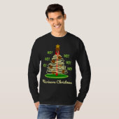 Ho! Ho! Ho! Marinara Christmas Pasta Tree T-Shirt (Vorne ganz)