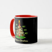 Ho! Ho! Ho! Marinara Christmas Pasta Tree Tasse (Vorderseite Links)