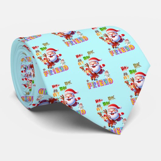 Ho Ho Ho Mein Lieber Freund Krawatte (Gerollt)