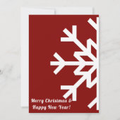 HO HO HO! MERRY CHRISTMAS-Brief Einladung (Vorderseite)