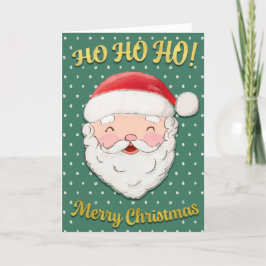 Ho Ho Ho Merry Christmas Feiertagskarte