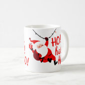 HO ho Ho! Merry Christmas Mug Kaffeetasse (VorderseiteRechts)