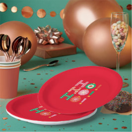 HO HO HO MERRY CHRISTMAS SEASONAL GIFT PAPPTELLER