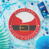 Ho Ho Ho Merry Chritmas Pappteller (Party)