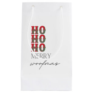 Ho Ho Ho Merry Woofmas Kleine Geschenktüte