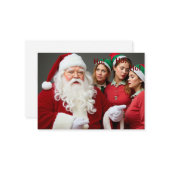 Ho! Ho! Ho! Mitteilungskarte (Vorderseite/Rückseite Beispiel)