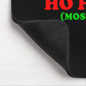 Ho Ho Ho Moual - Funny Lgbtq Pride Xmas Santa Chri Mousepad (Ecke)