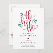 Ho Ho Ho Neue Zuhause Ankündigung (Vorne/Hinten)