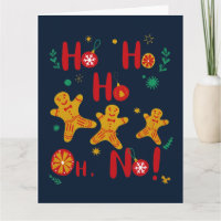 Ho Ho Ho Oh nein! Niedlich Gingerbread Man