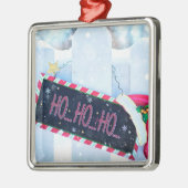 Ho Ho Ho Ornament Aus Metall (Links)
