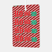 "Ho ho ho"ornament Ornament Aus Metall (Vorderseite links)