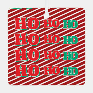 "Ho ho ho"ornament Ornament Aus Metall