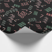 Ho Ho Ho paper  Geschenkpapier (Ecke)