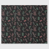 Ho Ho Ho paper  Geschenkpapier (Flach)