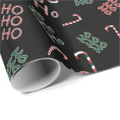 Ho Ho Ho paper  Geschenkpapier (Rolleneckpunkt)