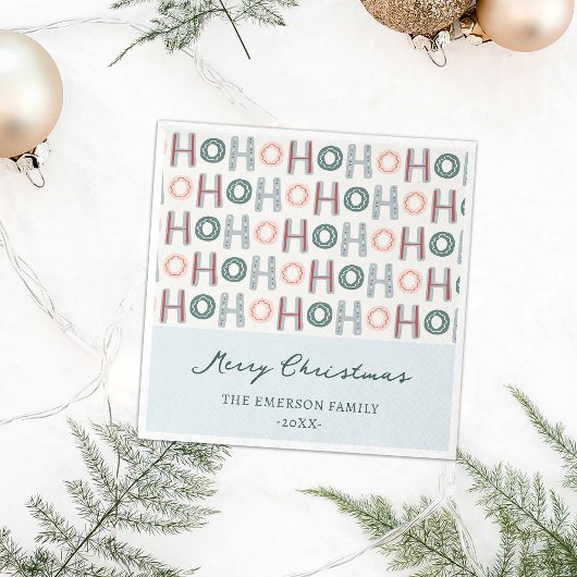 Ho Ho Ho Paper Napkin Serviette