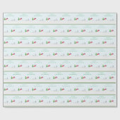 Ho Ho Ho Papier Geschenkpapier (Flach)