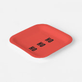 Ho Ho Ho Pappteller (Gewinkelt)