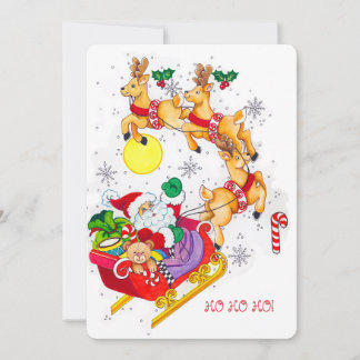 Ho! Ho! Ho! Party-Einladung Einladung