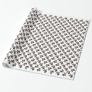 Ho Ho Ho PENGUIN Geschenkpapier