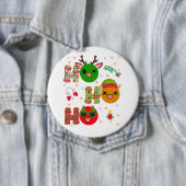 Ho Ho Ho Pharmacy Christmas Squad Xmas Button (Beispiel)