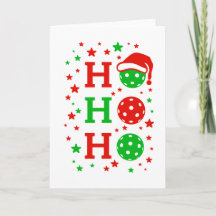 Ho Ho Ho Pickleball - Funny Christmas Sports