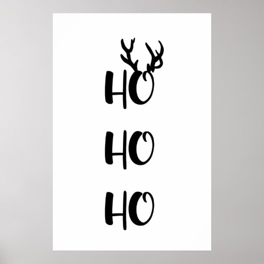 HO HO HO Poster (Vorne)
