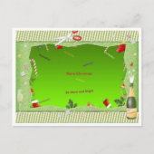 Ho ho ho postkarte (Vorderseite)