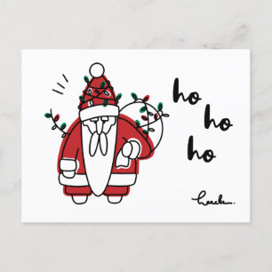 ho ho ho postkarte