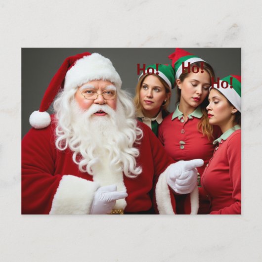 Ho! Ho! Ho! Postkarte (Vorderseite)