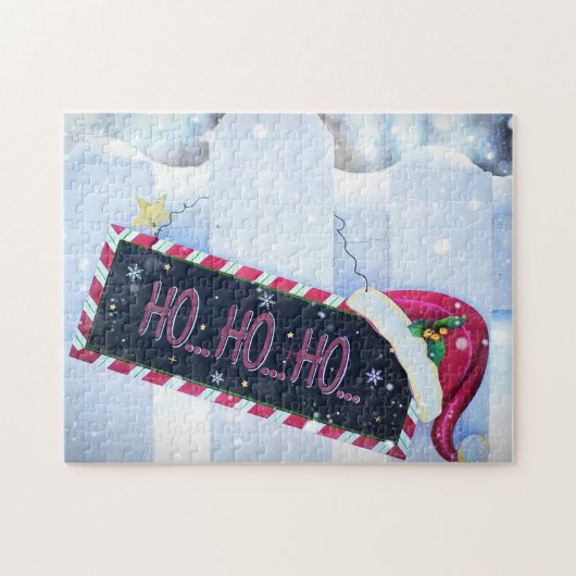 Ho Ho Ho Puzzle (Horizontal)